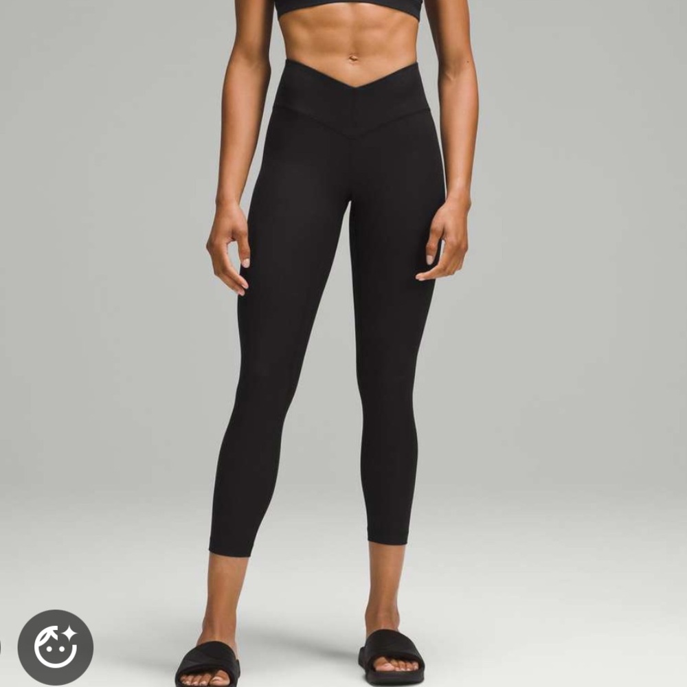 Lululemon V Waist Grid  leggings